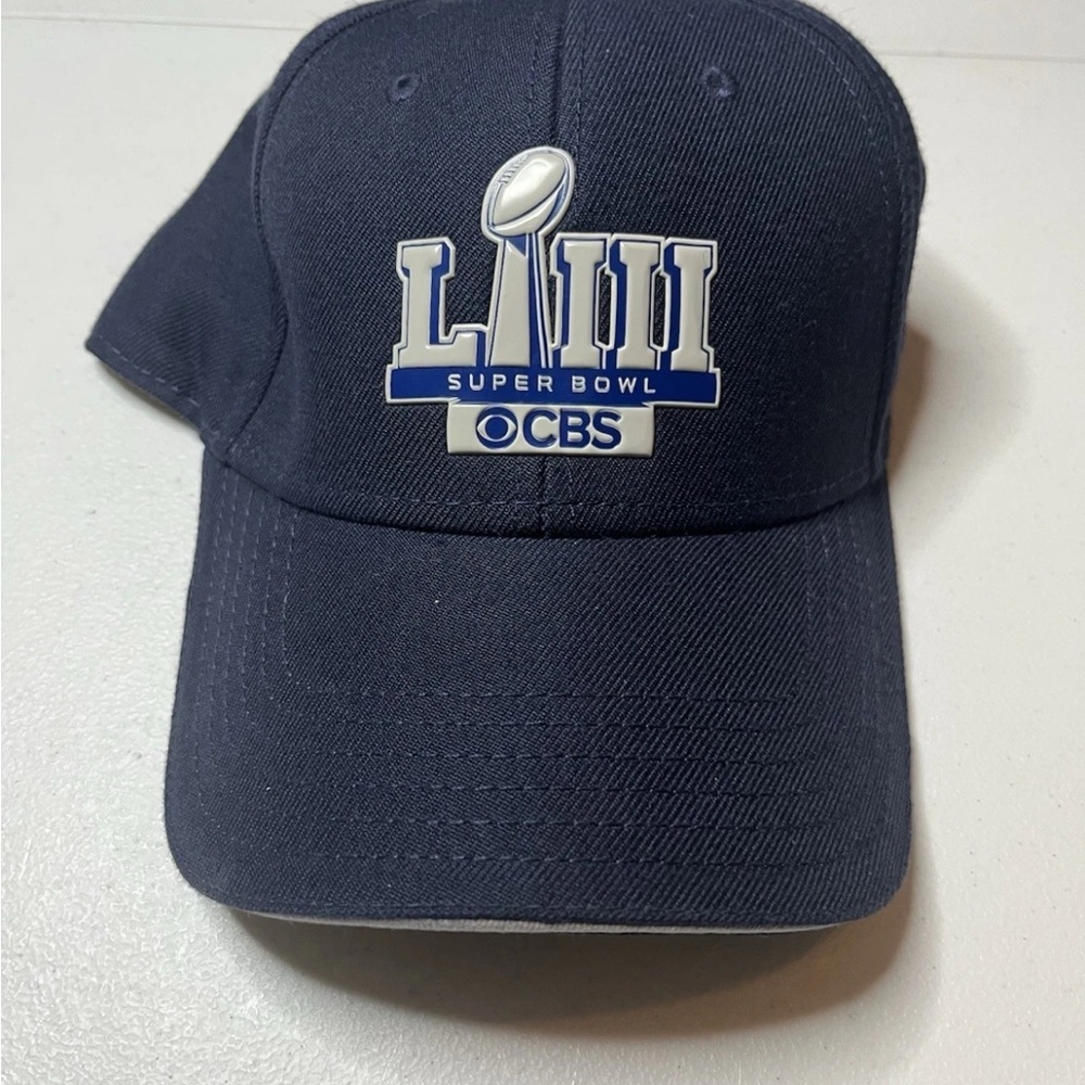 Super Bowl LIII CBS Sports‎ Hat NFL Football Baseball Adjustable